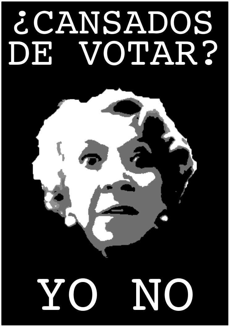 Cansados de 
votar