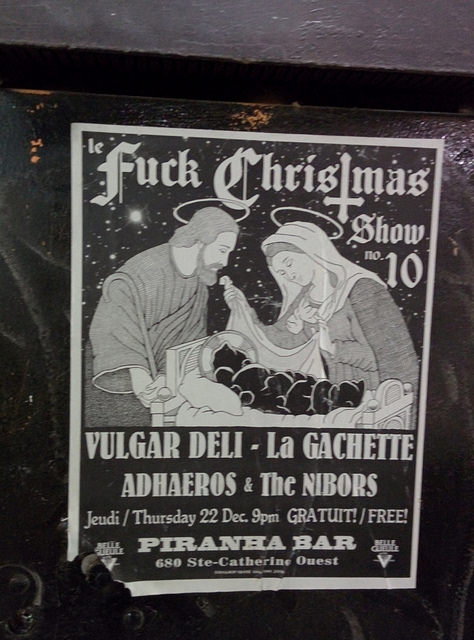 Le Fuck Christmas Show 
2016