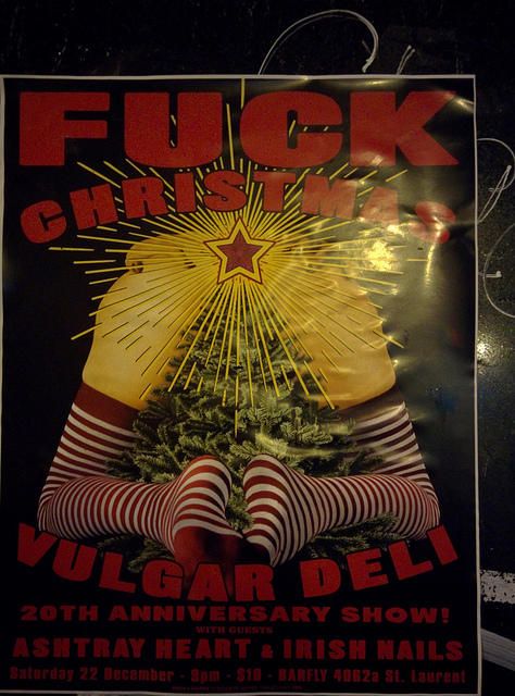 Le Fuck Christmas Show 
2018